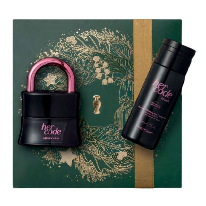 KIT PRESENTE HER CODE TOUCH (2 ITENS)